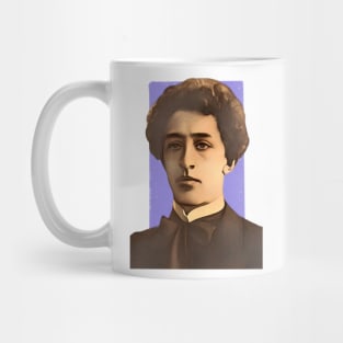 Russian Poet Aleksandr Blok illustration Mug